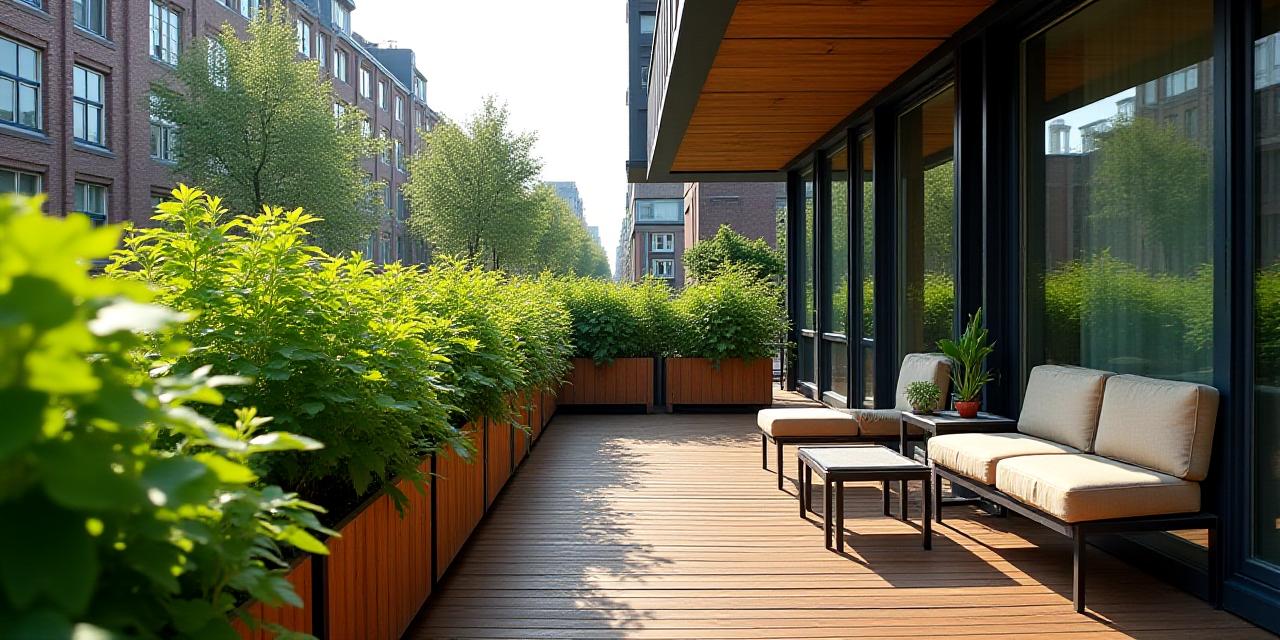 Een prachtig weelderig begroeid balkon in Tilburg